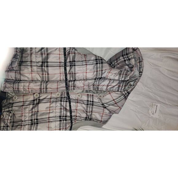 Marcelle Renee Plaid Hooded Vest - Picture 7 of 8